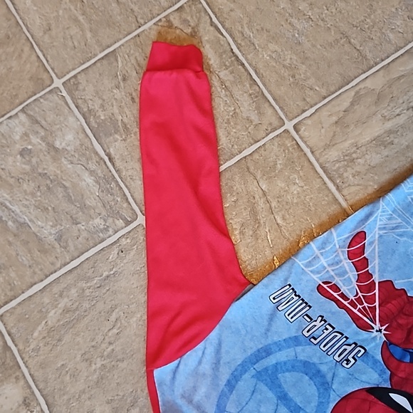 Marvel Spider-Man 2pc Pajamas Boys Size 8 - Picture 9 of 11
